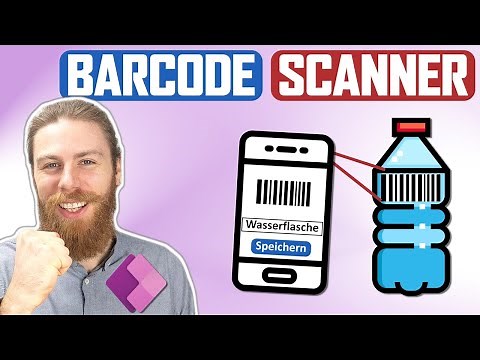 Barcode Scanner mit Power Apps