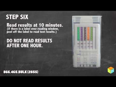 ORALCUBE - One Step Drug Test Procedure