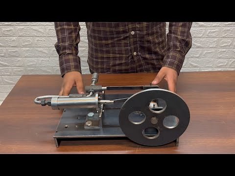 Powerful steam engine build. Homemade steam engine.
