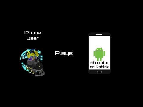 An iPhone User Plays an Android Simulation Game on Roblox | Roblox Phone OS Emulator
