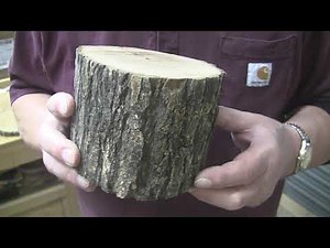 How I Made A Flower Pot - Wood Turning