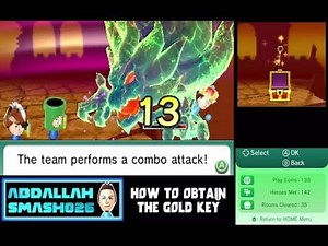 Find Mii 2 / Streetpass Quest 2 - Secret Quest: How to Obtain the Gold Key!