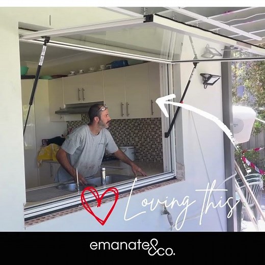 Gas Strut Awning Window