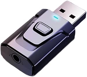 USB Bluetooth Transmitter for TV with Clear Sound Quality Plug and Play Stable, 5.0 Bluetooth Adapter for TV/Car/PC Audio Adapter