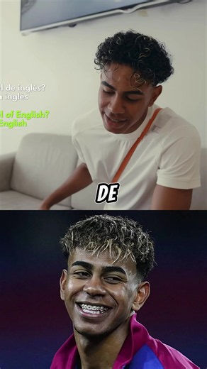 🤣 CLASES DE INGLÉS CON LAMINE YAMAL 🎥 @lamine.yamal #deportesentiktok #tiktokfootballacademy #barça #lamineyamal #españa