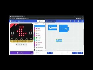 How to make a blinking image in MakeCode Microbit