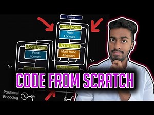 Transformer Decoder coded from scratch