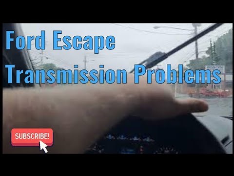 Common Ford Escape Transmission Issues 2011-2018 6F35 6-Speed Auto