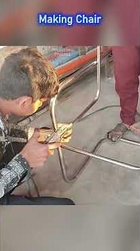 Satisfying Metal Chair Manufacturing Process | How Chairs Are Made from Steel Pipes