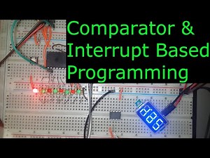 Comparator & Interrupt Base Programming 🔴 PIC Microcontroller Programming Tutorial #18 MPLAB in C