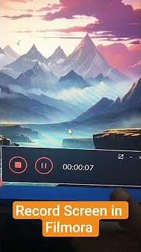 How to record computer screen in Filmora 9 #rajgraphicgyan #screenrecording #shortsfeed