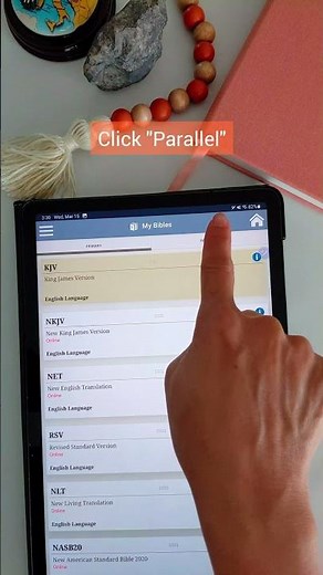 How to Read Two Translations Side by Side Using Blue Letter Bible App