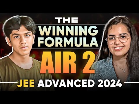 AIR 2 sharing his JEE strategy || Full interview