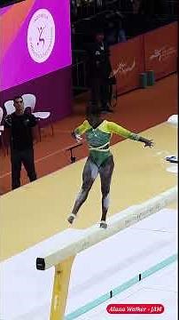 🎥 Alana Walker from Jamaica 🇯🇲 – Balance Beam | Women’s Qualification | 2025 FIG AGWC Jakarta,🇮🇩