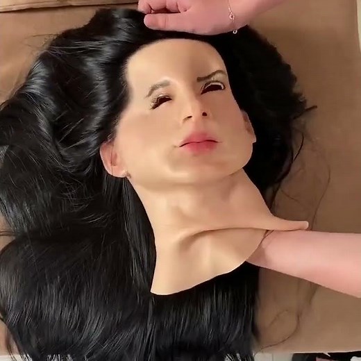 New female silicone mask
