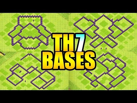 TOP 10 BEST TH7 Base Layouts! + link | Clash of Clans 2025