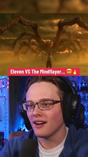 Eleven VS The Mindflayer… 🤯🔥 #dravenreacts #reaction #strangerthings #strangerthings5 #vecna @Stranger Things @Netflix