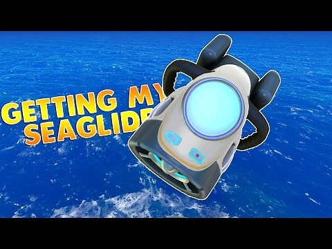 BUILDING THE SEAGLIDE! BLUEPRINTS! (Subnautica Gameplay)