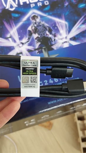 HDMI Cable for High Refresh Monitors!