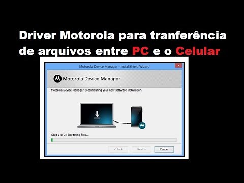 Instalação de driver Motorola no PC