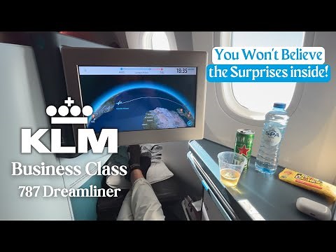 Ultimate KLM World Business Class Experience | Boeing 787 Dreamliner Review
