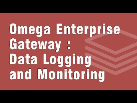 OMEGA Enterprise Gateway: Data Logging and Monitoring Software