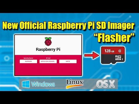 New Official Raspberry Pi SD Imager “SD Card Flasher”