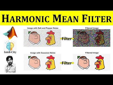 Harmonic Mean Filter in MATLAB | Digital Image Processing using MATLAB