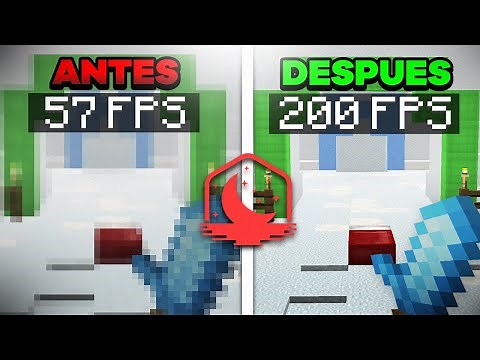 COMO AUMENTAR FPS EN MINECRAFT con LA MEJOR CONFIGURACION de LUNAR CLIENT | FPS BOOST SETTINGS