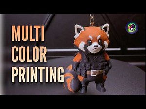 How to 3D Print Multi-Color Models with Meshy: Image ➡️ 3D ➡️ Multi-Color Prints