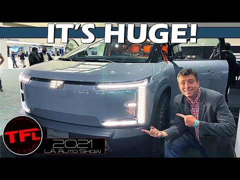This Edison Future EF1-T Is WAY Cooler Than the Cybertruck or Hummer EV! | 2021 LA Auto Show