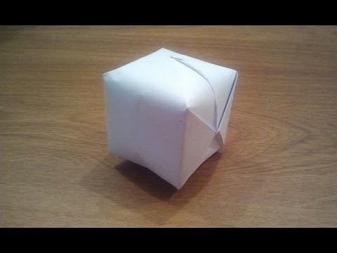 How To Make a Paper Balloon (Water Bomb) - EASY Origami