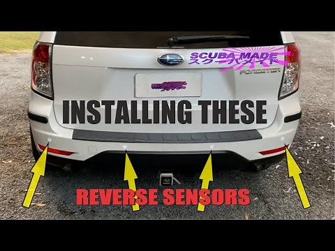 Reversing Sensors Install - Easy!!