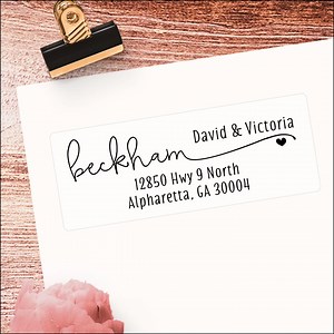 Custom Return Address Labels: Personalized Stationery Stickers - Etsy