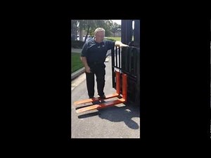 Lift Truck Fork Inspection