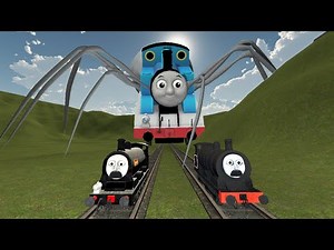 Building a Thomas Train Chased By Thomas Train Army in Garry's Mod