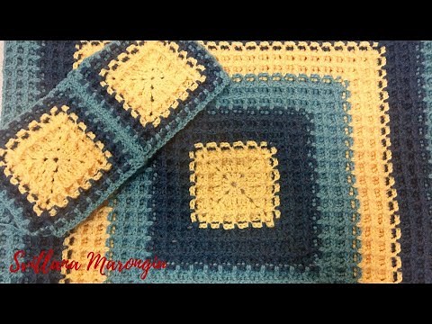 Crochet Tutorial: Crochet Tile - Waffle Stitch Tile