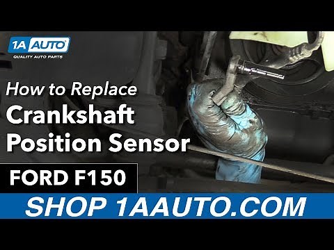 How To Replace Crankshaft Position Sensor 97-99 Ford F-150