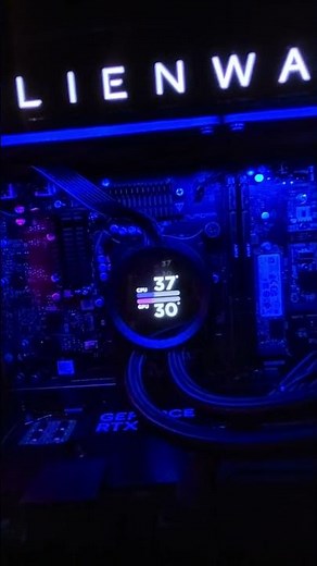Alienware Aurora R15 with updated liquid cooling NZXT no issues no errors =]