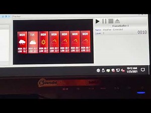 1 New Weather Graphics with Ross Xpression