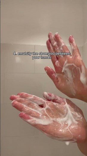 How to wash your hair properly 🫧