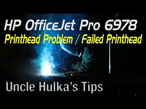 HP OfficeJet Pro 6978 Printhead Problem | Failed Printhead