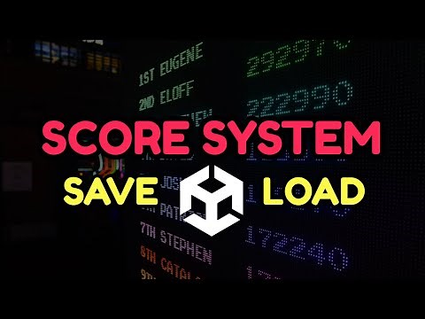 Score System in Unity with Save & Load (2025/2020)