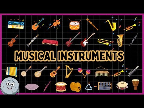32 MUSICAL Instruments (with Sound) for Kids - Learn Musical Instruments for Children