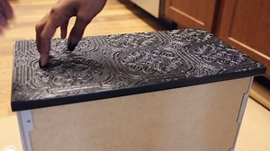 79K views · 1K reactions | Textured Panel Nightstand Makeover - HGTV Handmade | HGTV Home | Facebook