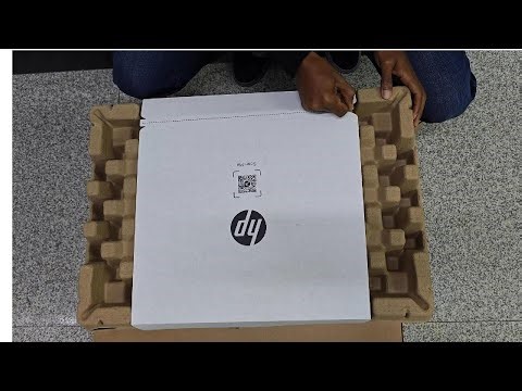 Unboxing the HP All-in-One Desktop 24-cr0xxx 24 inch core i7 | First Look & Features