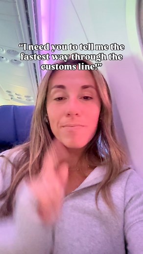 Here’s the real hack ⬇️ 🇺🇸 You need the Global Entry app! It now lets U.S. citizens skip the line ENTIRELY at certain airports. How it works: 📱 Download the Global Entry app (by U.S. Customs & Border Protection) 🪪 Log in with your Global Entry info 🤳 Take a quick selfie answer a couple questions 🧾 You’ll get a digital receipt & check mark in the app 🚶‍♀️ Follow signs for the Global Entry app line — it’s separate from the kiosk line! ⏱️ Skip the facial scanner everyone waiting to use it Th