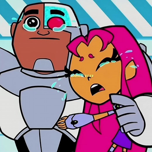 Best Platonic Relationship: Cyborg and Starfire
