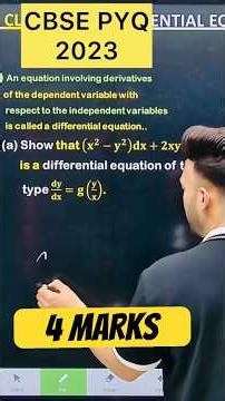 Q) An equation involving derivatives of the dependent variable with respect to the independent var