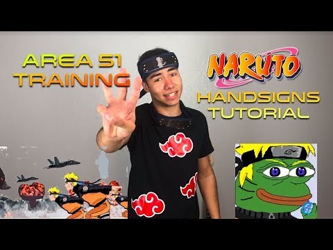 Area 51 Training: Naruto Handsigns